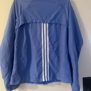 ADIDAS Women's Zip-Up Light Jacket - Size L